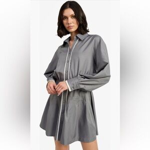 En Saison Minette Mini Shirt Dress
